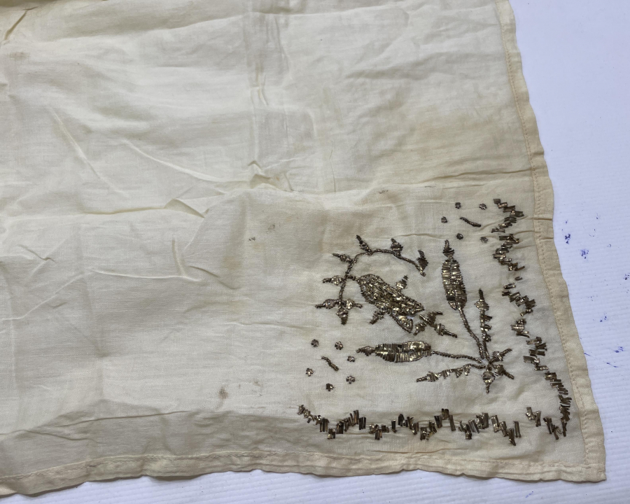 OSMANLI DÖNEMİ TEL KIRMA İŞÇİLİKLİ GELİN ÇEVRESİ