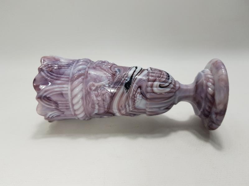 19. YÜZYIL ŞARAP TANRISI DIONYSOS RESİMLİ OPAL VAZO