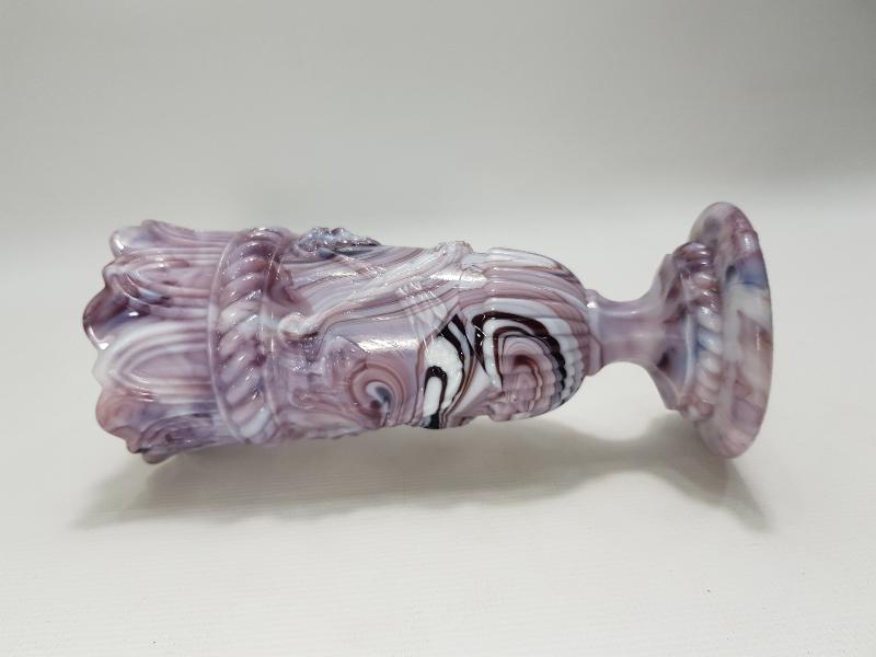 19. YÜZYIL ŞARAP TANRISI DIONYSOS RESİMLİ OPAL VAZO