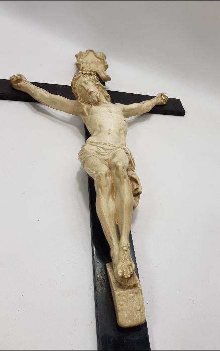 1900's ÇARMIHA GERİLMİŞ HAZRETİ İSA HEYKELİ: CRUCIFIX