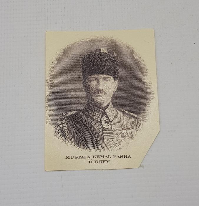 1918 TARİHLİ MUSTAFA KEMAL ATATÜRK FOTOĞRAFI