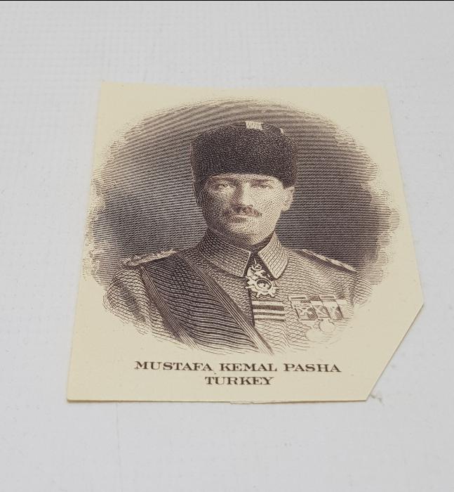 1918 TARİHLİ MUSTAFA KEMAL ATATÜRK FOTOĞRAFI