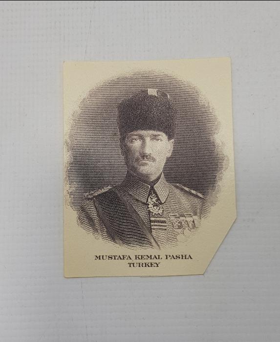 1918 TARİHLİ MUSTAFA KEMAL ATATÜRK FOTOĞRAFI