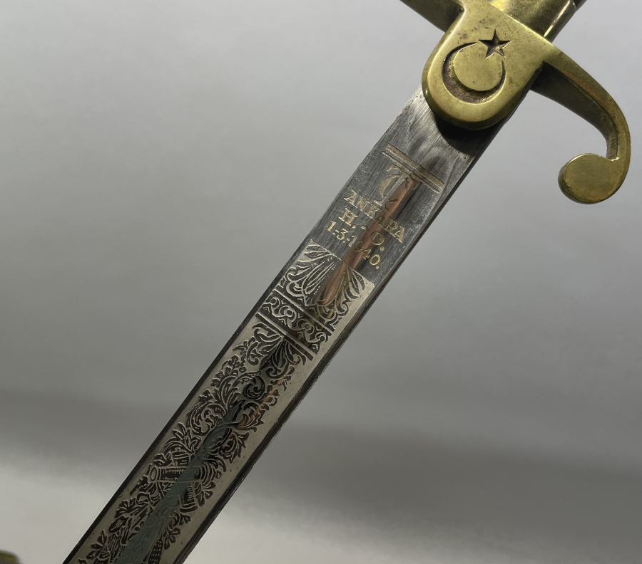 1940 YILINA AİT ÇİL KONDİSYONDA NADİR SUBAY KILICI