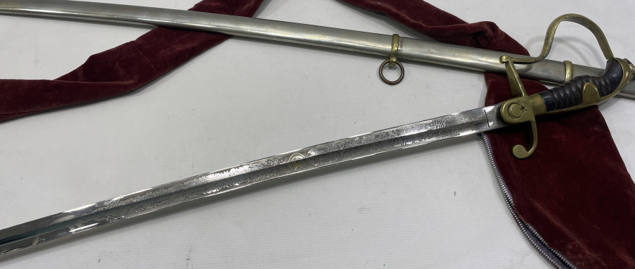 1940 YILINA AİT ÇİL KONDİSYONDA NADİR SUBAY KILICI