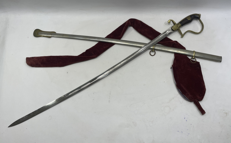 1940 YILINA AİT ÇİL KONDİSYONDA NADİR SUBAY KILICI