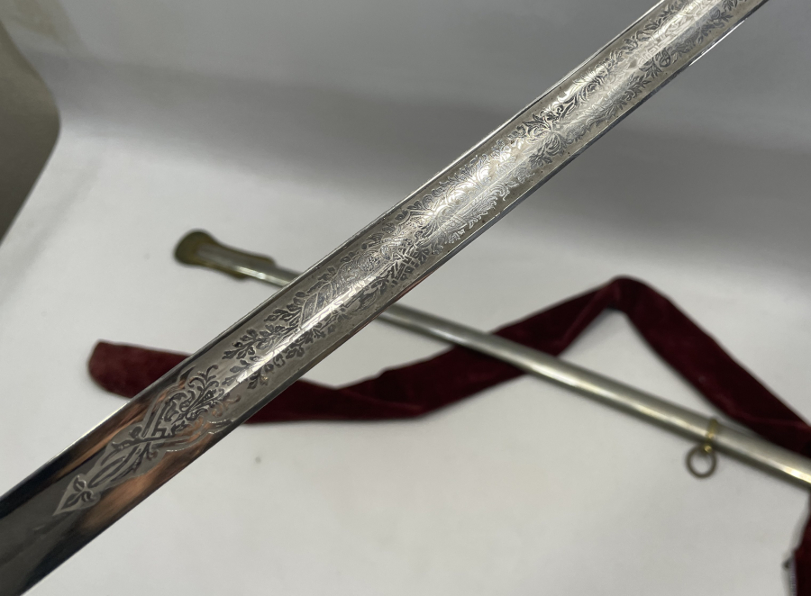 1940 YILINA AİT ÇİL KONDİSYONDA NADİR SUBAY KILICI