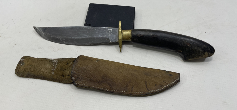 BOYNUZ SAPLI EL YAPIMI BURSA İŞİ AVCI BIÇAĞI