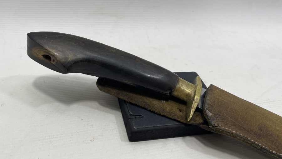 BOYNUZ SAPLI EL YAPIMI BURSA İŞİ AVCI BIÇAĞI