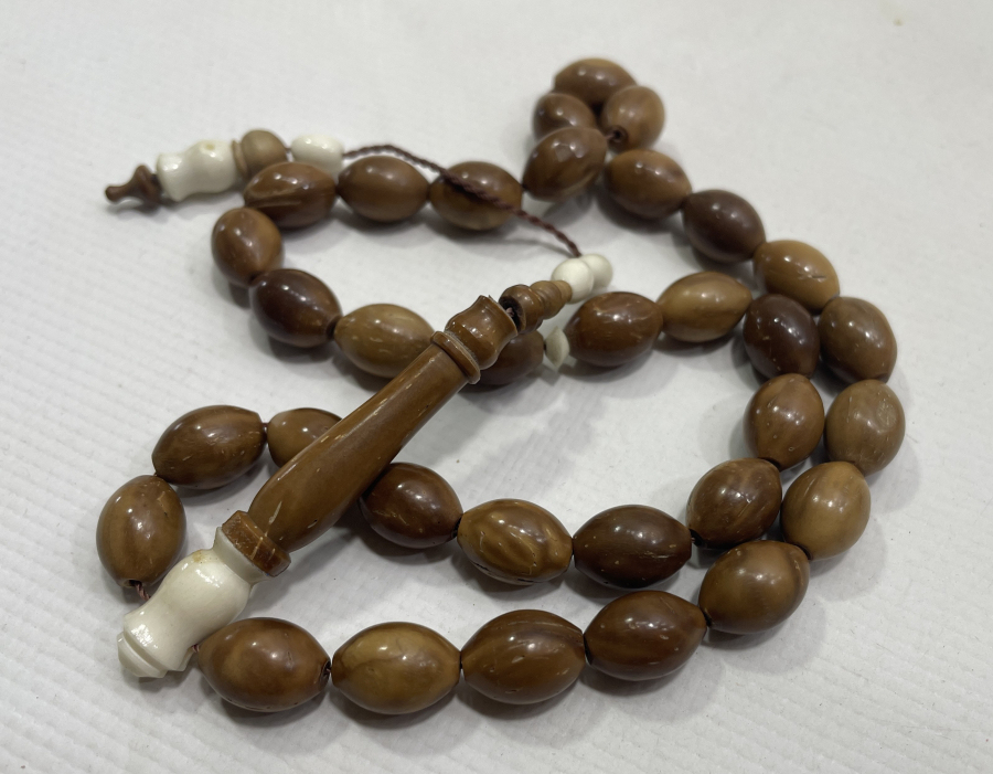 KUKA VE KEMİKTEN MAMUL DEV BOY TESPİH