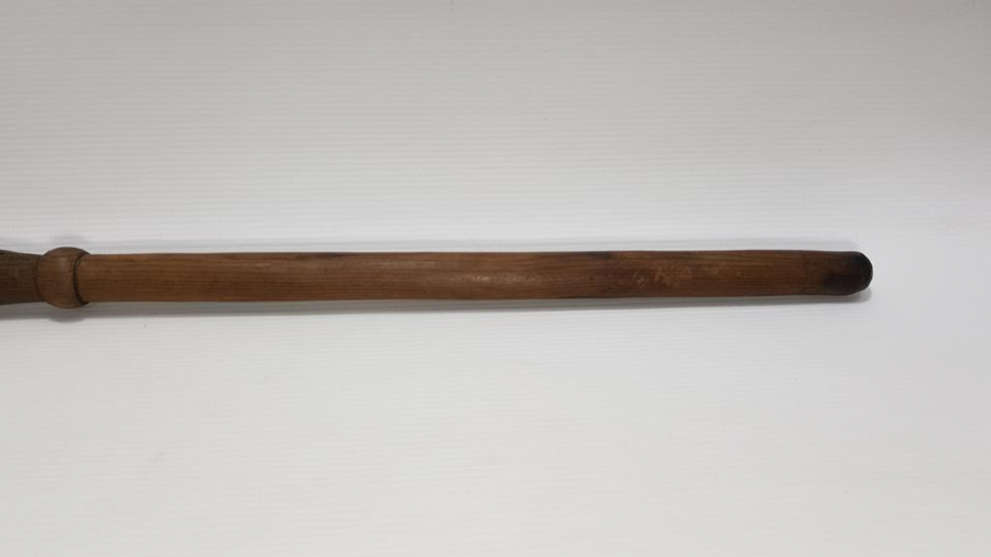 OSMANLI DÖNEMİ AFYON İŞİ AHŞAP SIRT KAŞIMA SOPASI