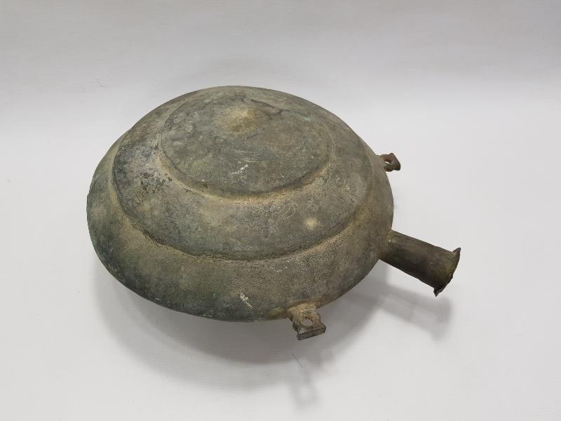 OSMANLI DÖNEMİ BAKIR DEVE MATARASI