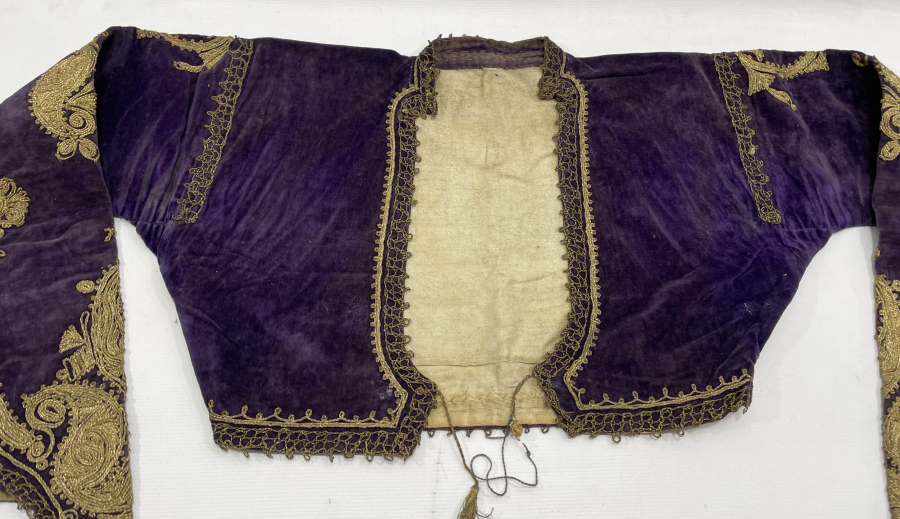 OSMANLI DÖNEMİ BALKAN İŞİ SIRMA İŞÇİLİKLİ GELİN CEPKENİ