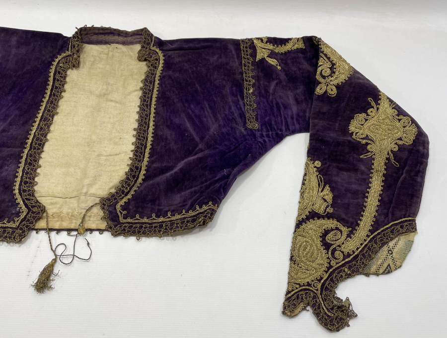 OSMANLI DÖNEMİ BALKAN İŞİ SIRMA İŞÇİLİKLİ GELİN CEPKENİ