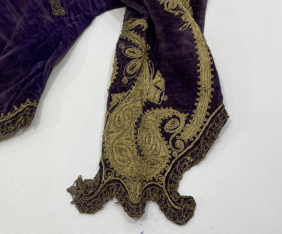 OSMANLI DÖNEMİ BALKAN İŞİ SIRMA İŞÇİLİKLİ GELİN CEPKENİ