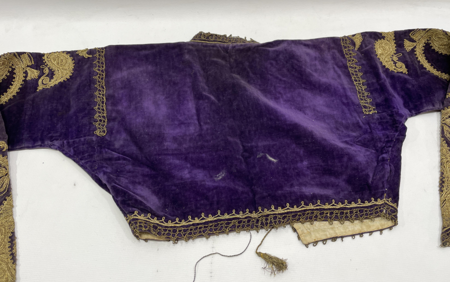 OSMANLI DÖNEMİ BALKAN İŞİ SIRMA İŞÇİLİKLİ GELİN CEPKENİ