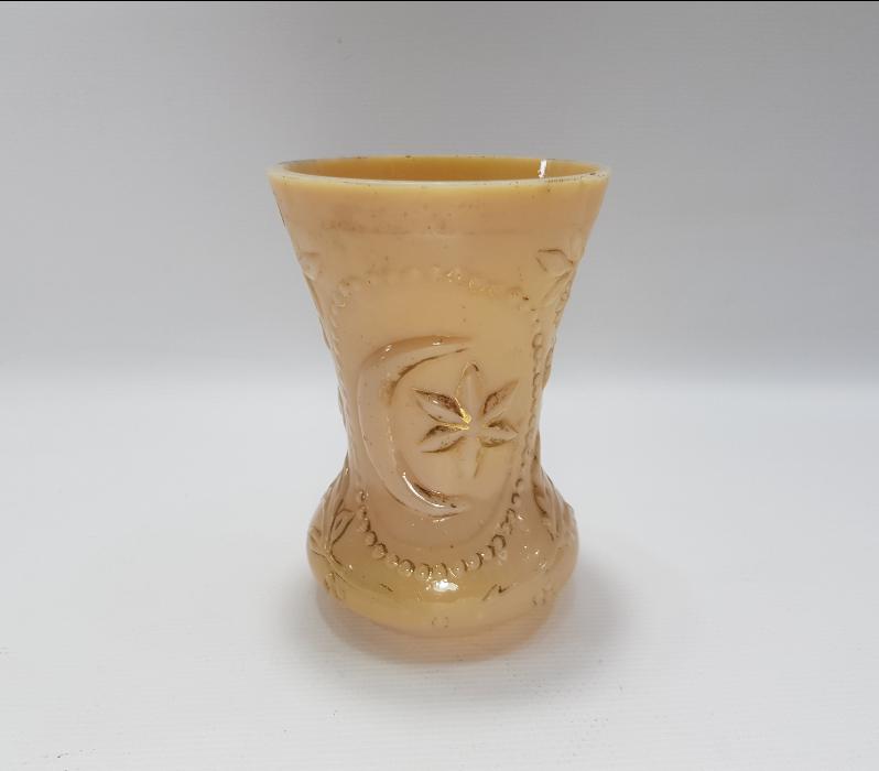 OSMANLI DÖNEMİ ÇOK NADİR AY YILDIZLI OPAL BARDAK