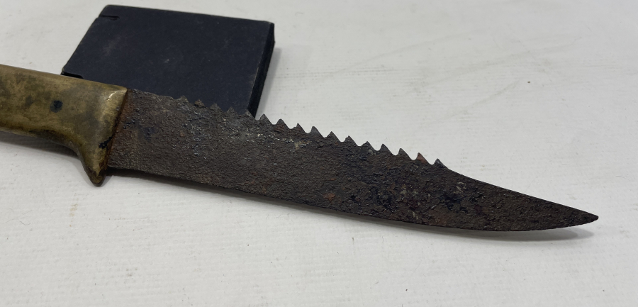 OSMANLI DÖNEMİ ÇOK NADİR BALIKÇI BIÇAĞI