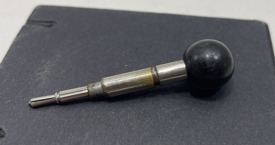 OSMANLI DÖNEMİ ÇOK NADİR GERGEDAN BOYNUZU KURŞUN KALEM