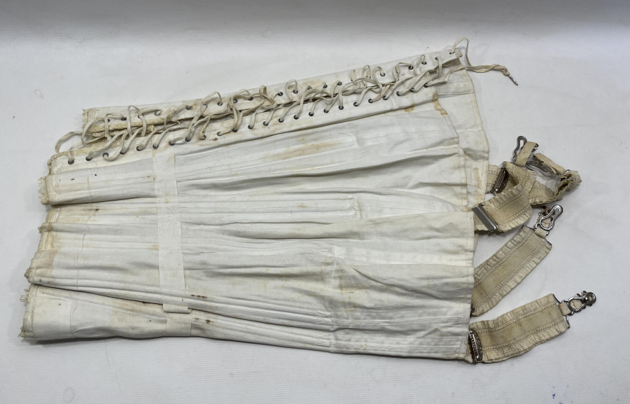 OSMANLI DÖNEMİ ÇOK NADİR STANBOUL ETİKETLİ HANIMEFENDİ KORSESİ