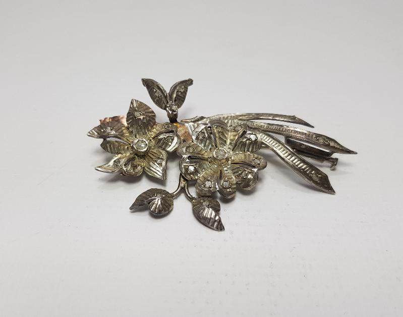 OSMANLI DÖNEMİ ELMAS BROŞ