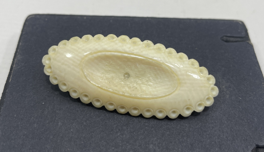 OSMANLI DÖNEMİ FİLDİŞİ BROŞ