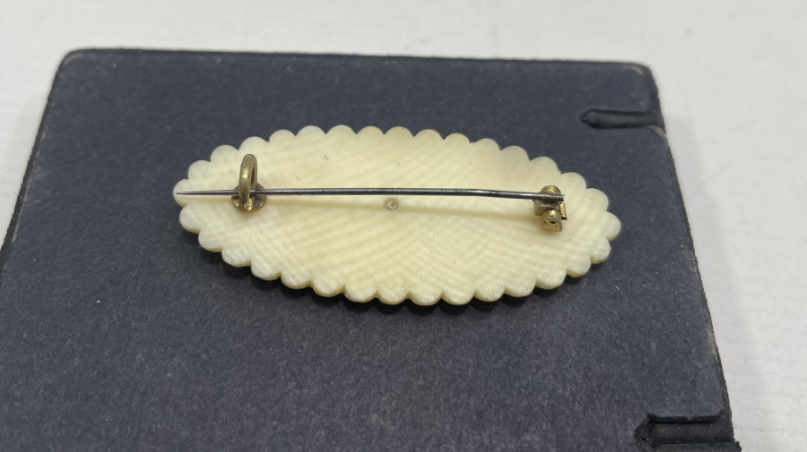 OSMANLI DÖNEMİ FİLDİŞİ BROŞ