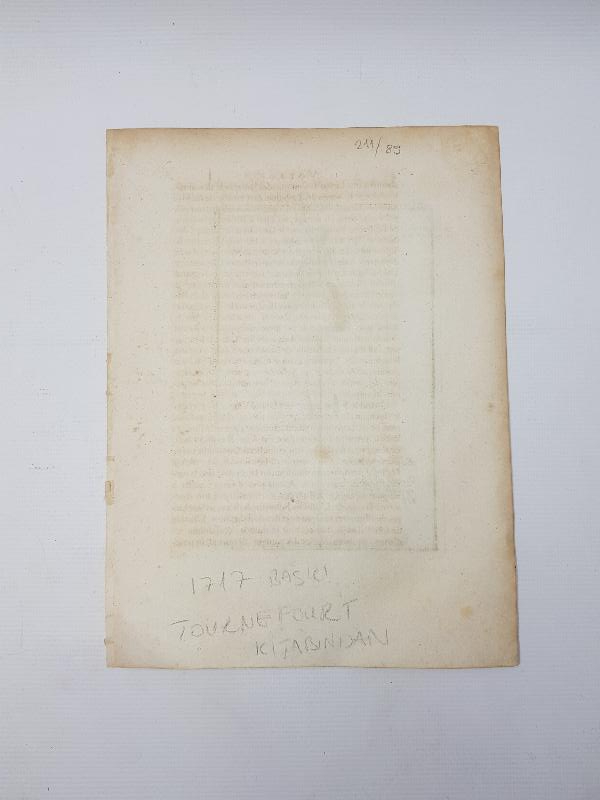 OSMANLI DÖNEMİ GRAVÜR: TEKKE İŞİ TUĞ