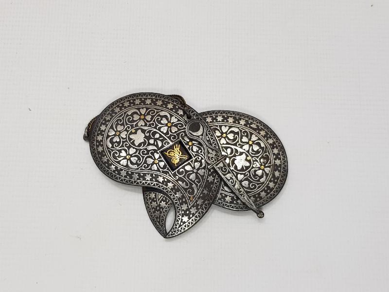 OSMANLI DÖNEMİ KOFGARİ İŞÇİLİKLİ VE TUĞRALI BOSNA İŞİ KEMER