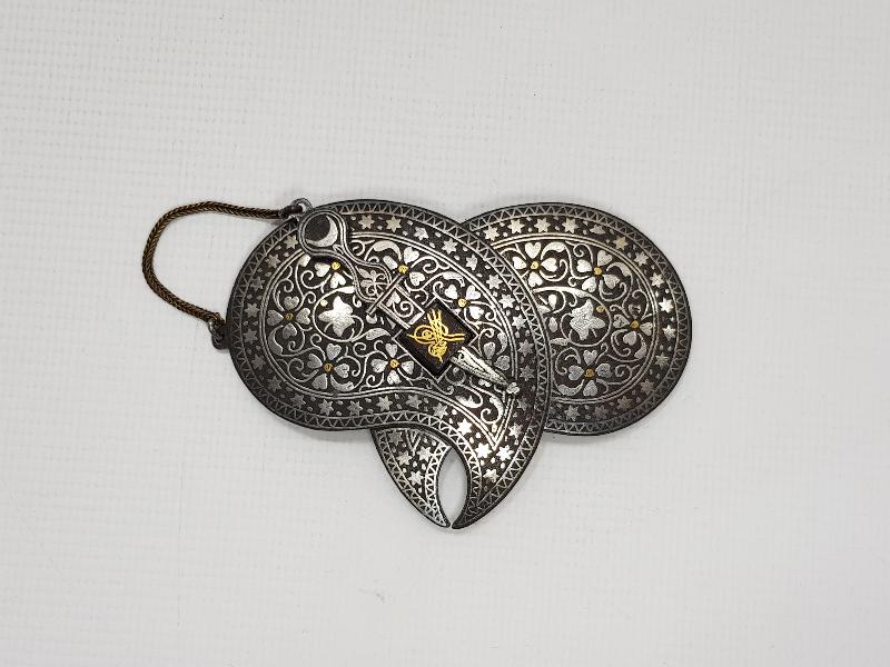 OSMANLI DÖNEMİ KOFGARİ İŞÇİLİKLİ VE TUĞRALI BOSNA İŞİ KEMER