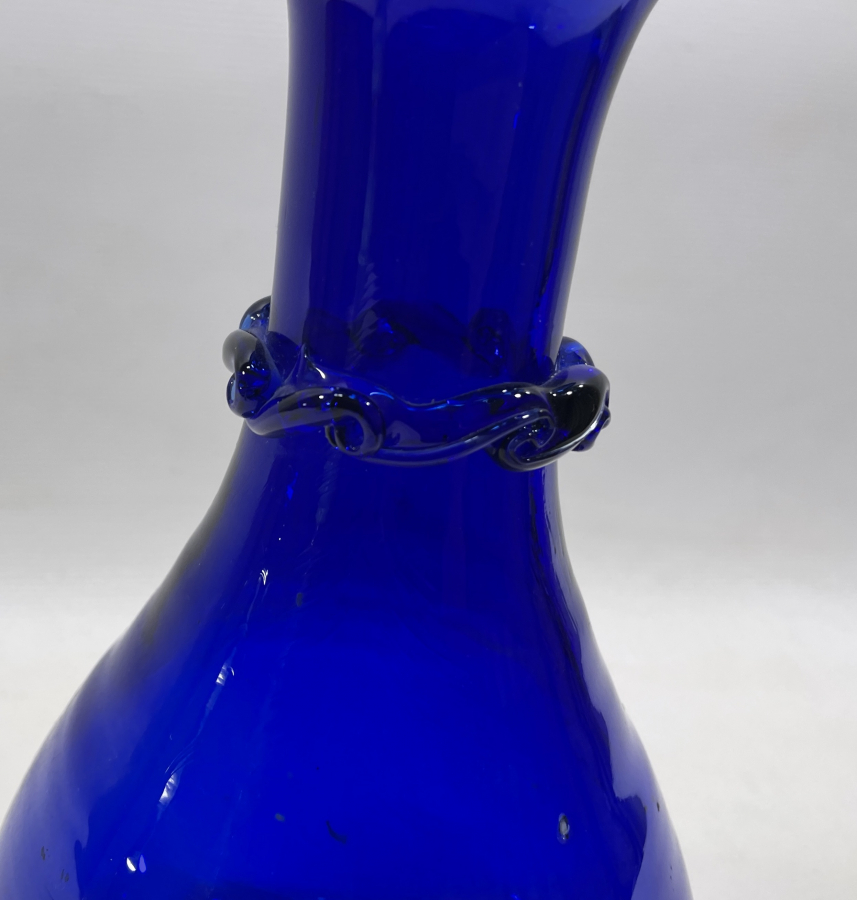 OSMANLI DÖNEMİ KOPARMA CAM EL YAPIMI VAZO