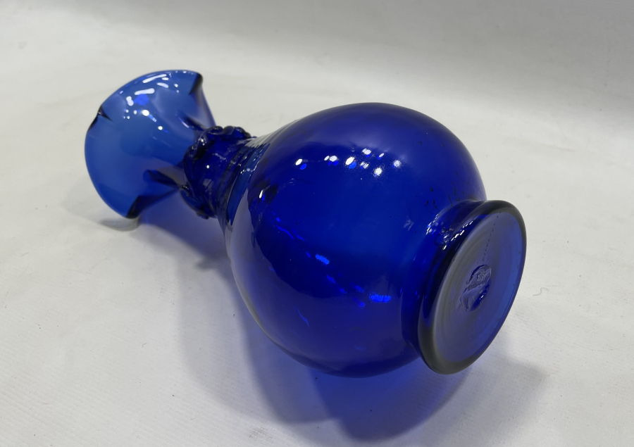 OSMANLI DÖNEMİ KOPARMA CAM EL YAPIMI VAZO