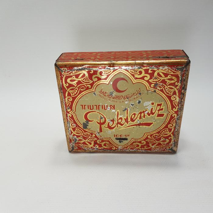 OSMANLI DÖNEMİ PEKTEMİZ MARKA ÇOK NADİR SİGARA KUTUSU