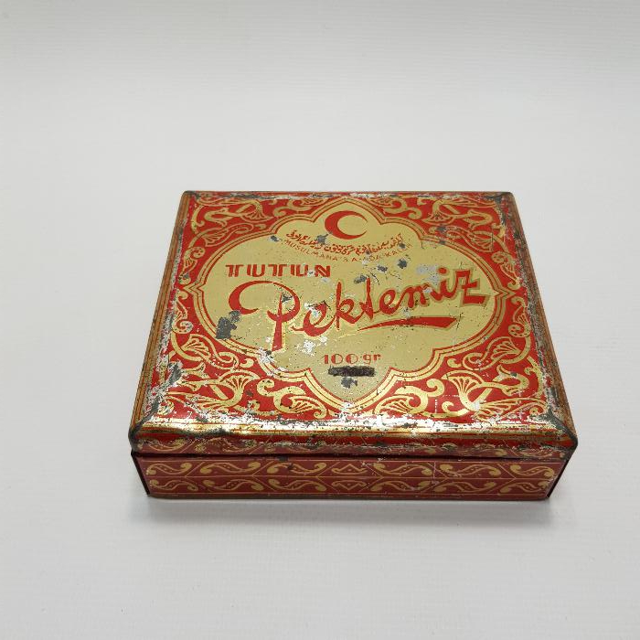 OSMANLI DÖNEMİ PEKTEMİZ MARKA ÇOK NADİR SİGARA KUTUSU