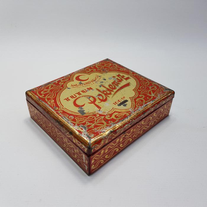 OSMANLI DÖNEMİ PEKTEMİZ MARKA ÇOK NADİR SİGARA KUTUSU