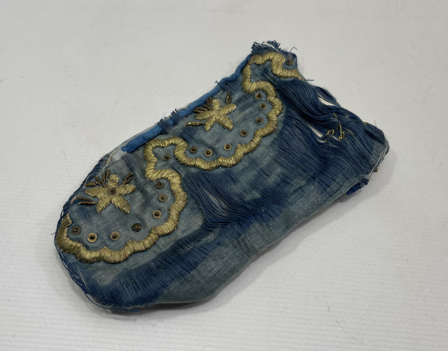 OSMANLI DÖNEMİ SIRMA İŞÇİLİKLİ GELİN KESESİ