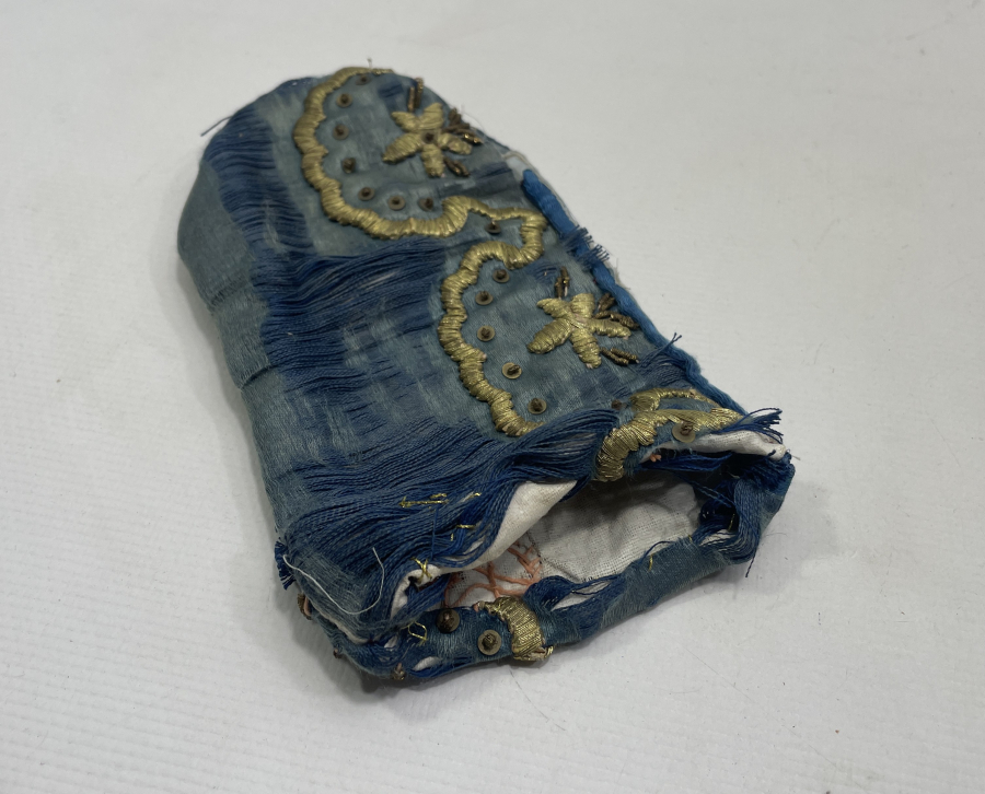 OSMANLI DÖNEMİ SIRMA İŞÇİLİKLİ GELİN KESESİ