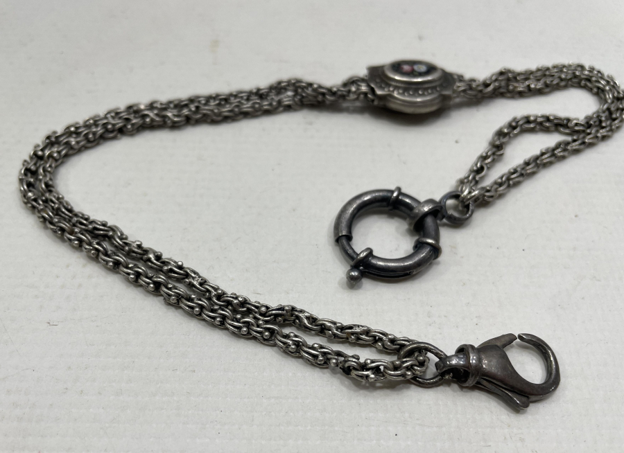 OSMANLI DÖNEMİ SÜRGÜSÜ MİNELİ ARNAVUT ZİNCİR CEP SAATİ KÖSTEĞİ