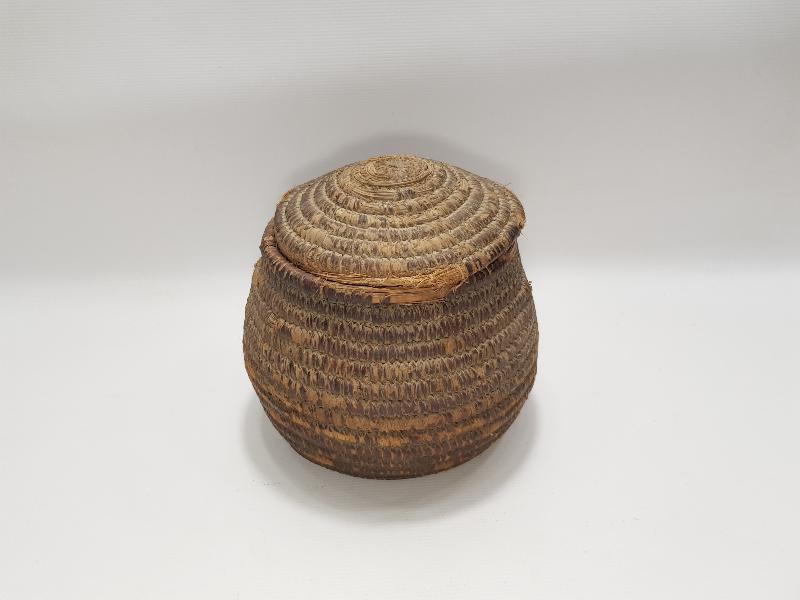 OSMANLI DÖNEMİ TEKKE İŞİ HASIR SEPET