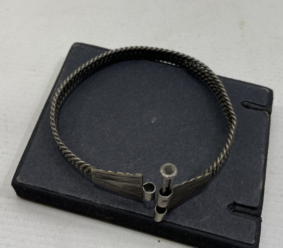 OSMANLI DÖNEMİ ÜZERİ KALEM İŞÇİLİKLİ BİLEZİK