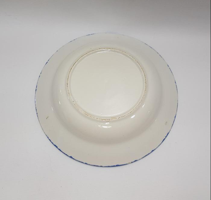 OSMANLI PAZARI İÇİN YAPILMIŞ FRANSIZ HOROZLU PORSELEN TABAK