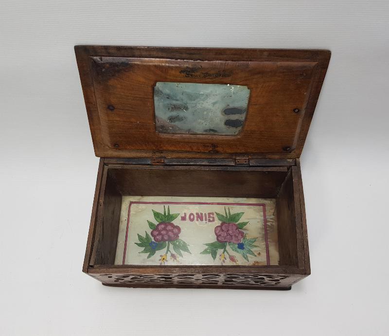 SİNOP CEZAEVİ İŞİ AHŞAP KAHVE KUTUSU