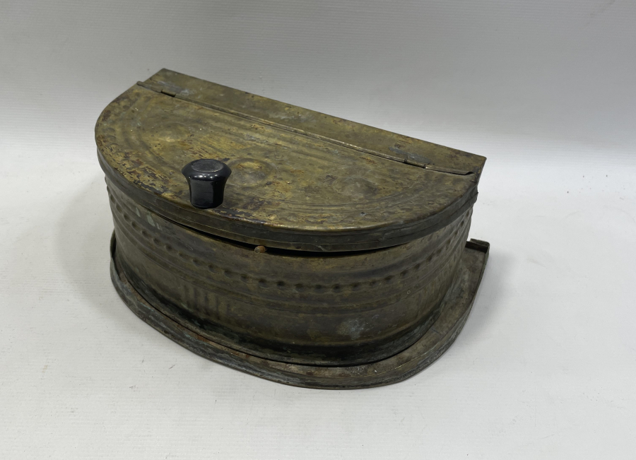 ÜZERİ DAMGALI OSMANLI DÖNEMİ NADİR KAHVECİ İŞİ KAHVE KUTUSU