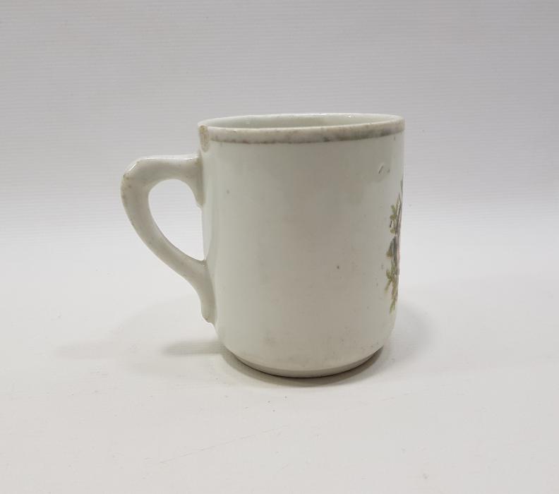 1. DÜNYA SAVAŞI DÖNEMİ İTTİFAK LİDERLER RESİMLİ PORSELEN BARDAK