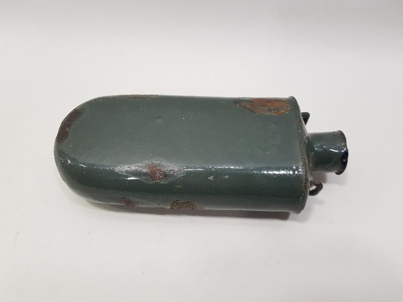 1. DÜNYA SAVAŞI EMAYE ASKER MATARASI 