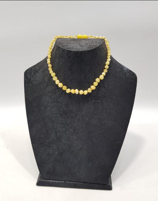 DAMLA KEHRİBAR BEBEK DİŞ KOLYESİ 