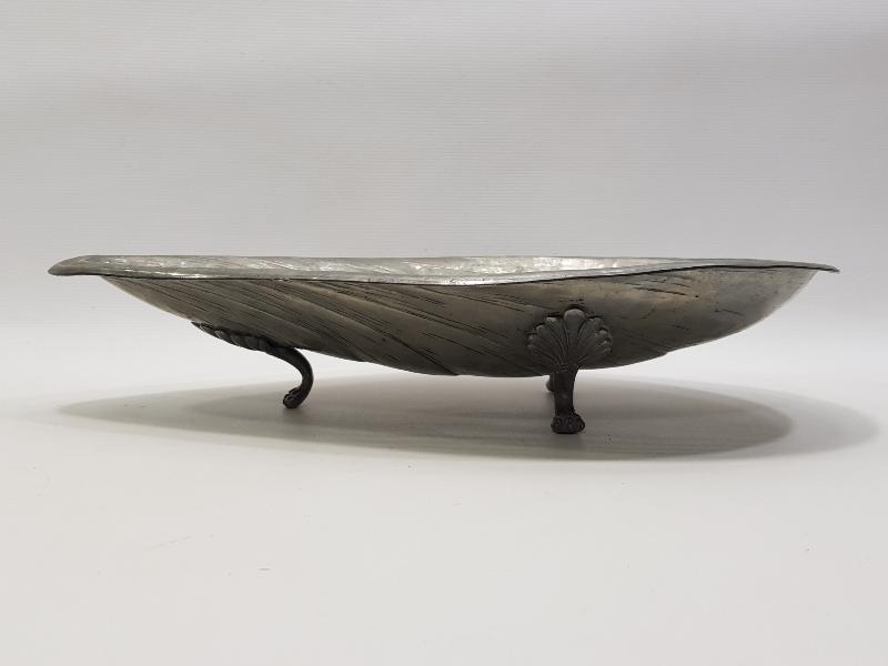 MİDYE KABUĞU FORMLU ANTİKA TABAK