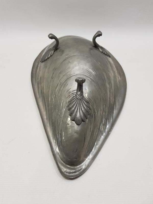 MİDYE KABUĞU FORMLU ANTİKA TABAK