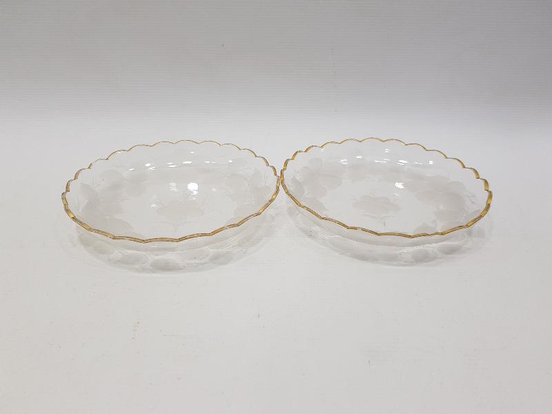 OSMANLI PAZARI İÇİN YAPILMIŞ BEYKOZ TARZI BİR ÇİFT YEMİŞLİK