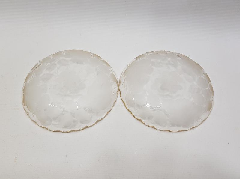 OSMANLI PAZARI İÇİN YAPILMIŞ BEYKOZ TARZI BİR ÇİFT YEMİŞLİK